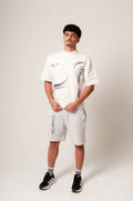 White creative club tee