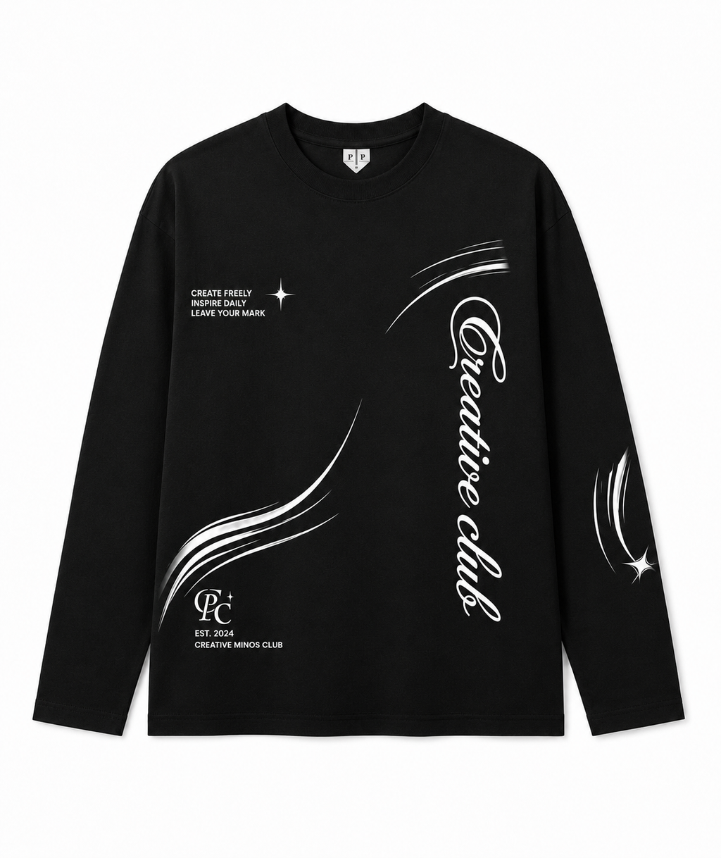 Creative club long sleeve