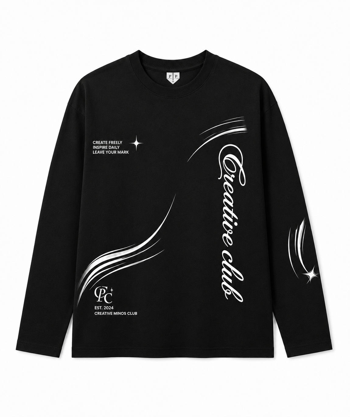 Creative club long sleeve