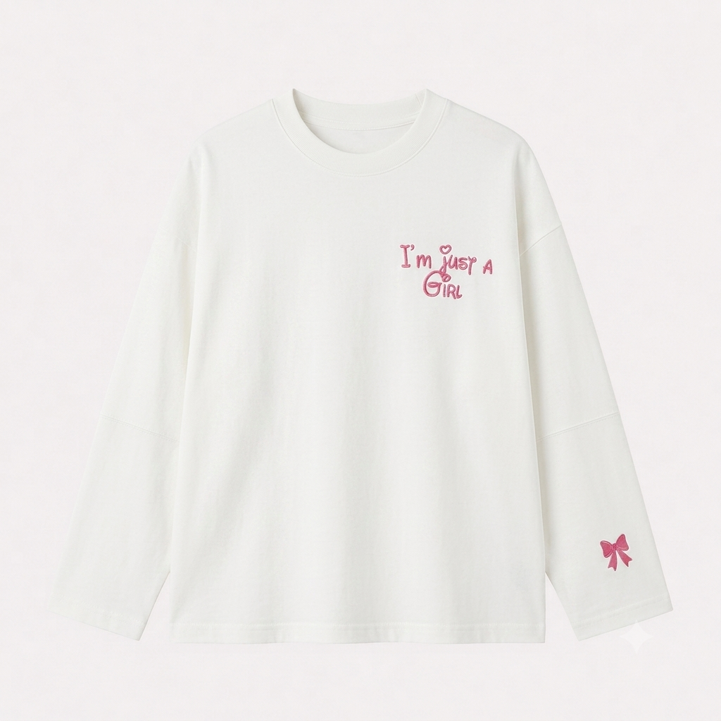 I Am A Girl Long Sleeve