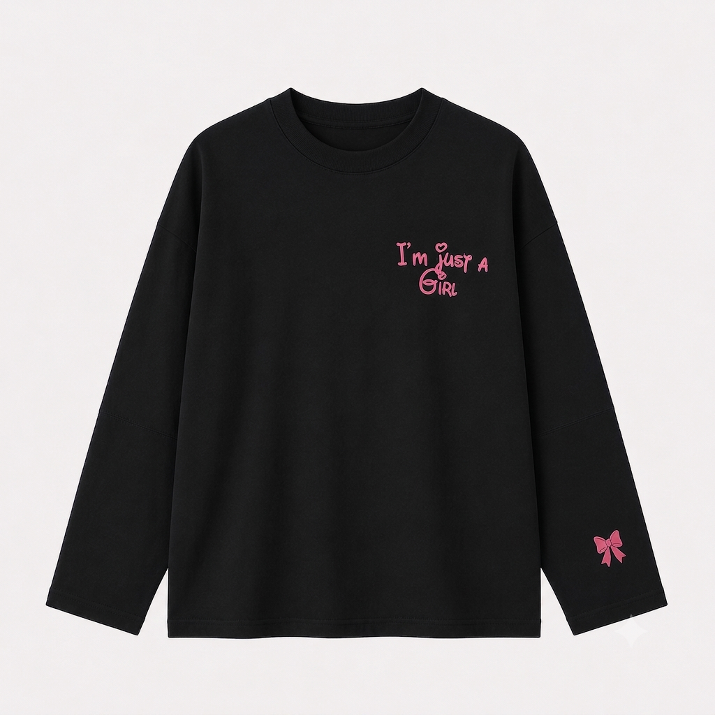 I Am A Girl Long Sleeve
